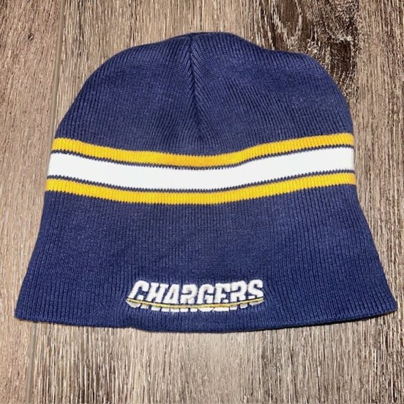 Los Angeles San Diego Chargers NFL Team Youth Beanie One Size Fits All OS EUC - Picture 1 of 3